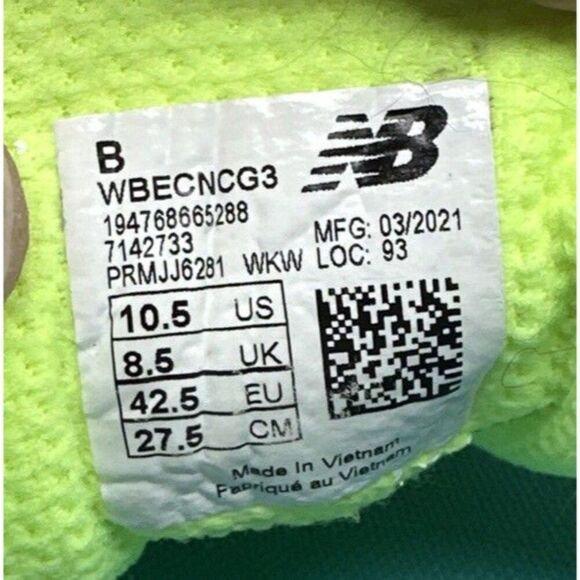 New Balance FF X  V3 Gray Running Shoes - Picture 7 of 7